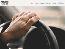 Tablet Screenshot of bangor-driving-school.com